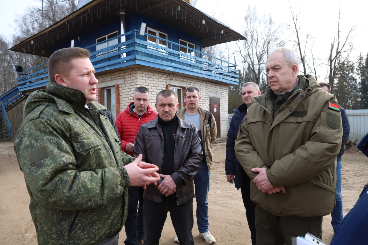Игорь Сергеенко посетил с рабочей поездкой Верхнедвинский район