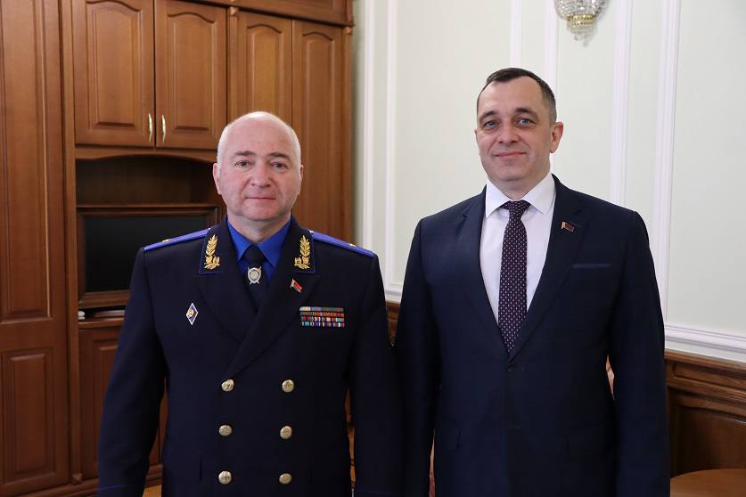 Председатель Следственного комитета Дмитрий Гора с рабочим визитом посетил Витебск