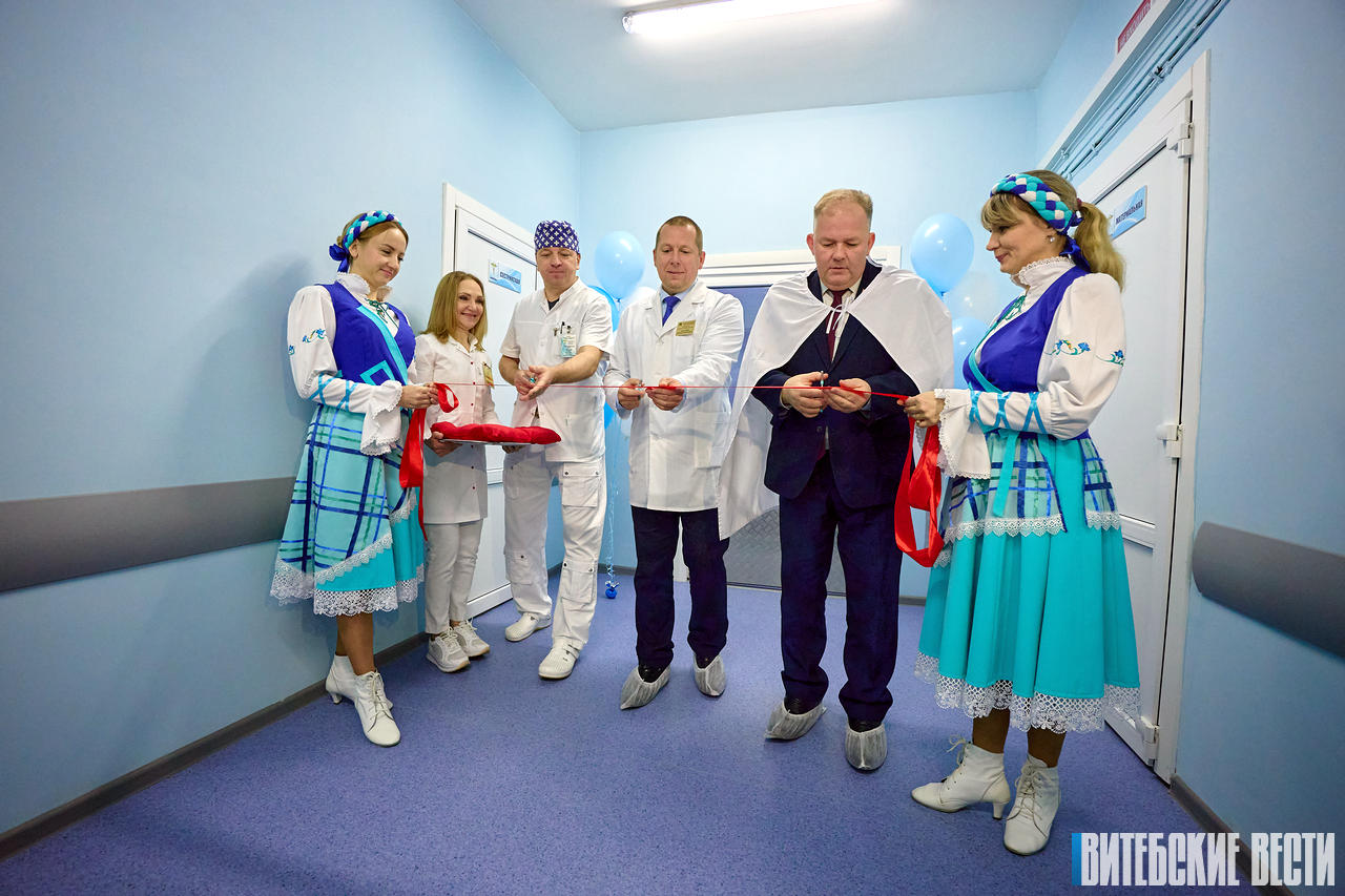 Две обновленные операционные открылись в Витебской областной клинической больнице