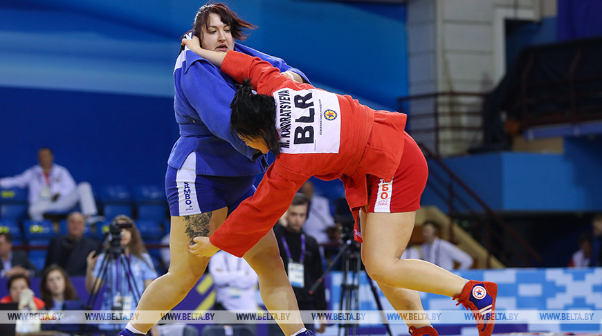 На чемпионате Европы по самбо спортсмены Витебской области выиграли 4 медали