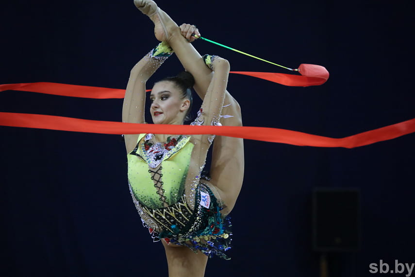 Белорусская гимнастка Алина Горносько завоевала золото на чемпионате мира по художественной гимнастике