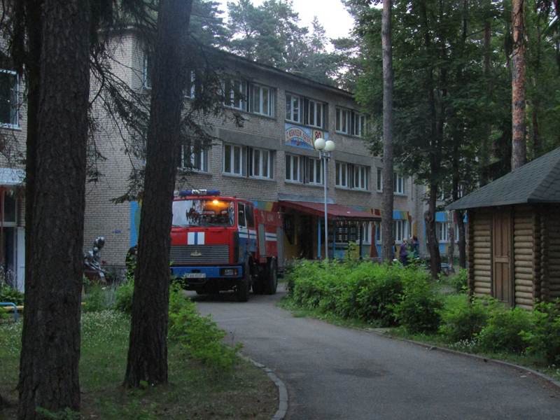 Во время детской дискотеки произошел пожар в оздоровительном лагере под Витебском 