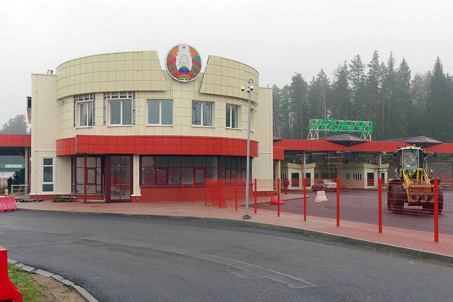 24 декабря пункт пропуска «Урбаны» на границе с Латвией приостановит работу