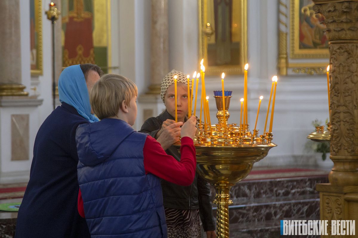В Витебске впервые прошел молебен к началу нового учебного года