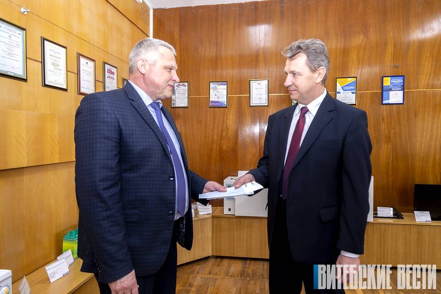 «Витязь» передал бытовую и медицинскую технику учреждениям здравоохранения Витебска