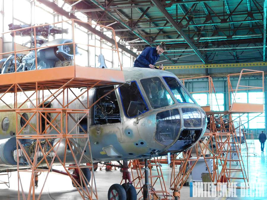 Оршанский авиаремонтный завод уверенно набирает высоту