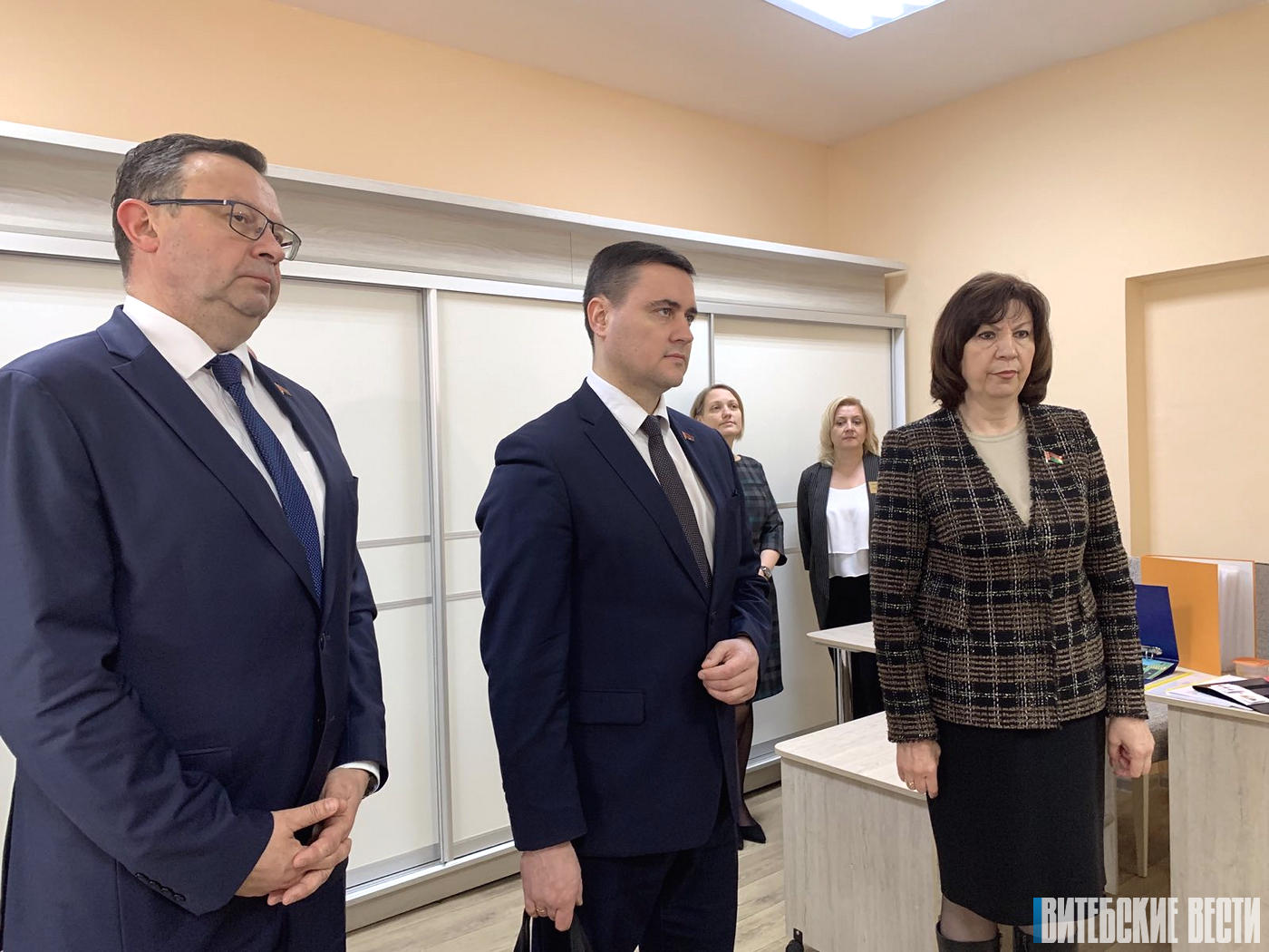 Наталья Кочанова с рабочей поездкой посещает Полоцк