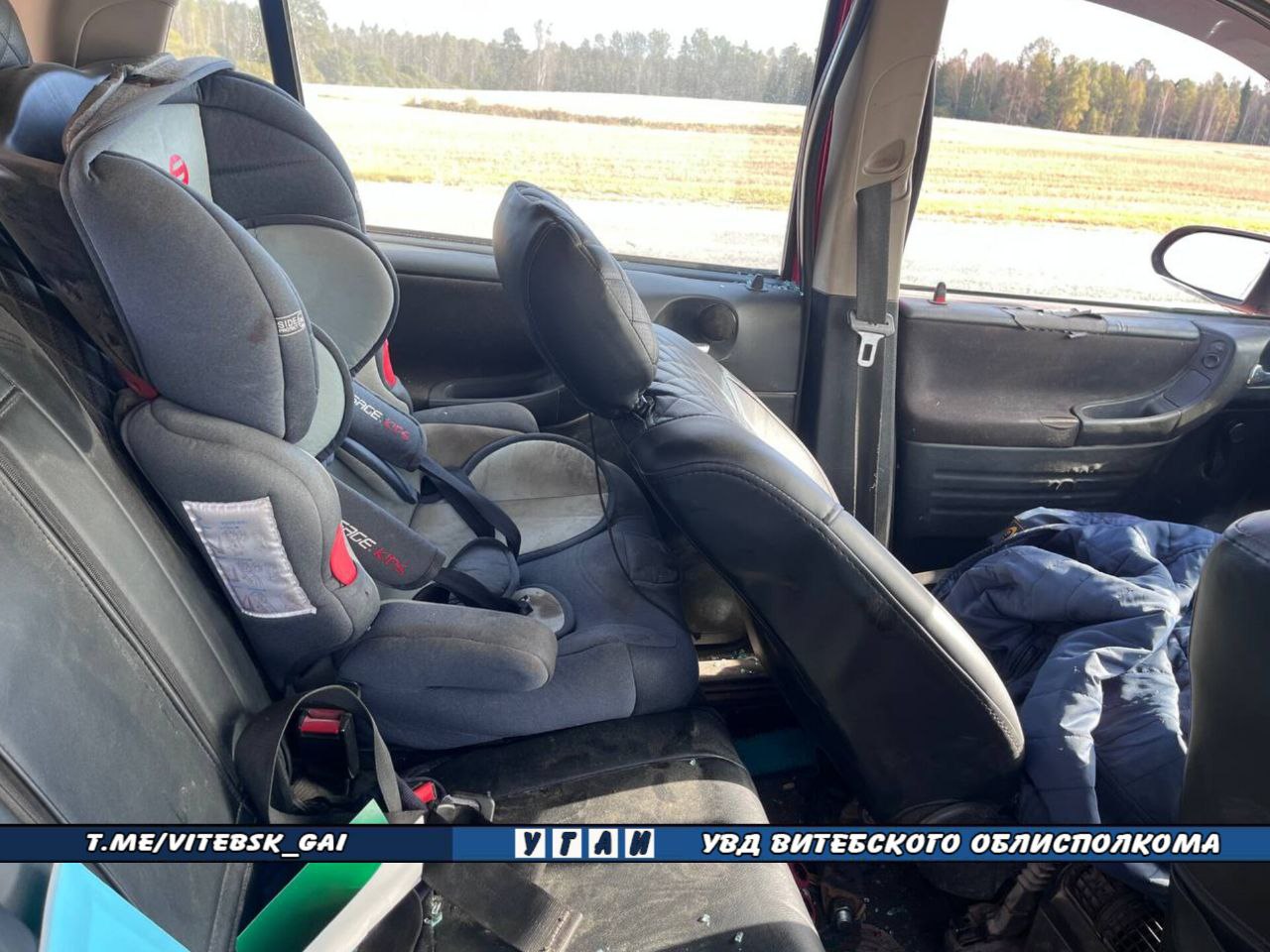 На трассе М-8 под Витебском в ДТП пострадал 2-летний ребенок