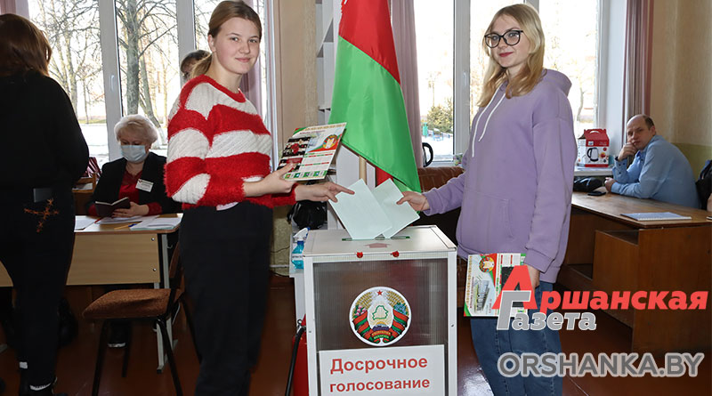 В Оршанском районе идет досрочное голосование