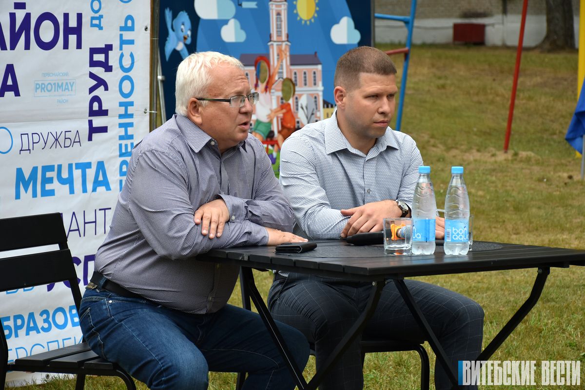 Диалоговая площадка «Беларусь – страна мира и созидания!» прошла в Витебском районе на базе оздоровительного лагеря «Буревестник» 