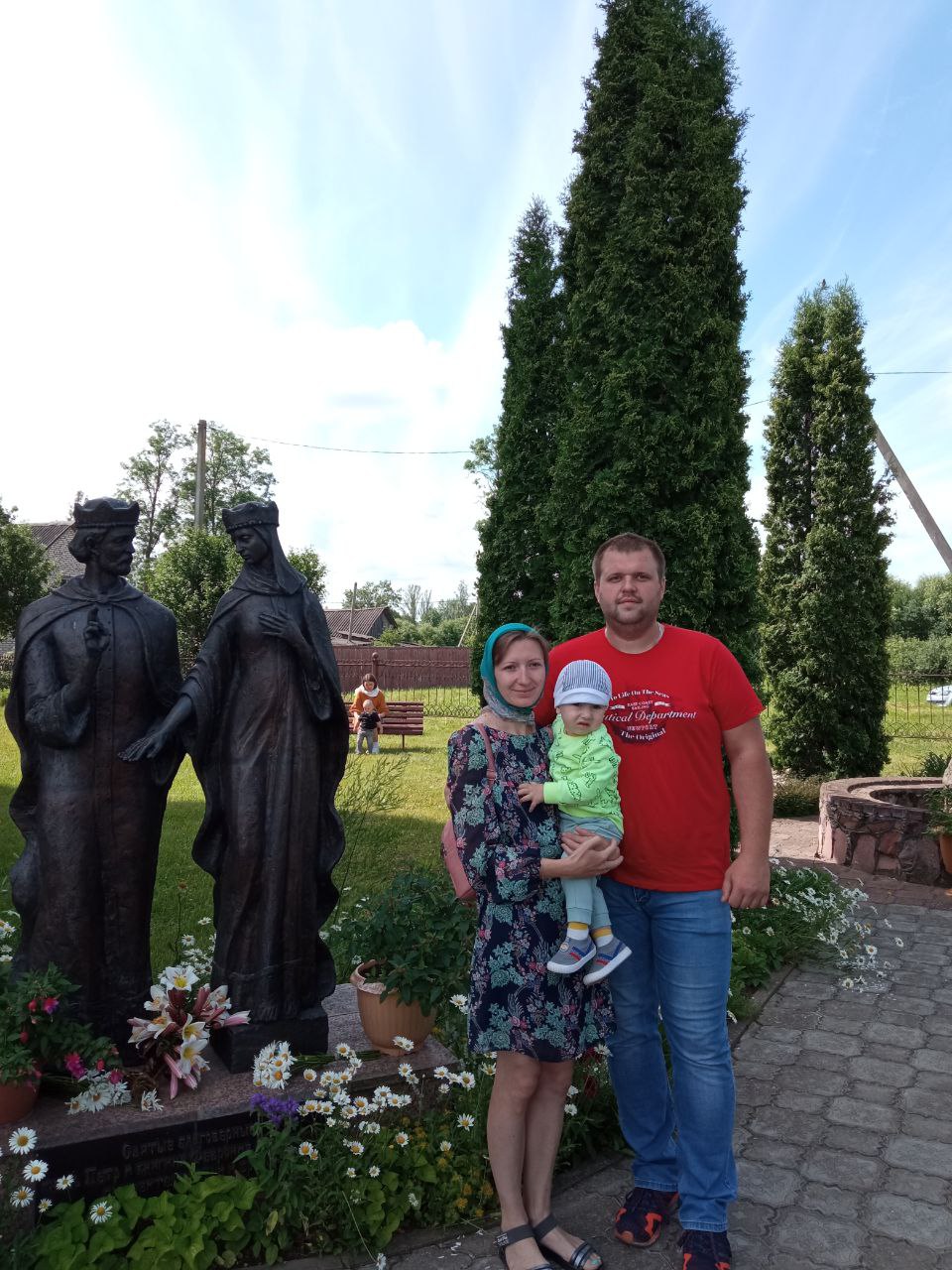 В агрогородке Сарья Верхнедвинского района состоялось празднование Дня семьи, любви и верности