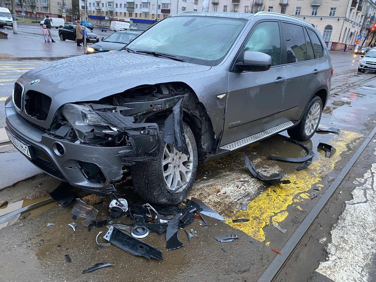 В Витебске на выходных произошло несколько ДТП с участием общественного транспорта