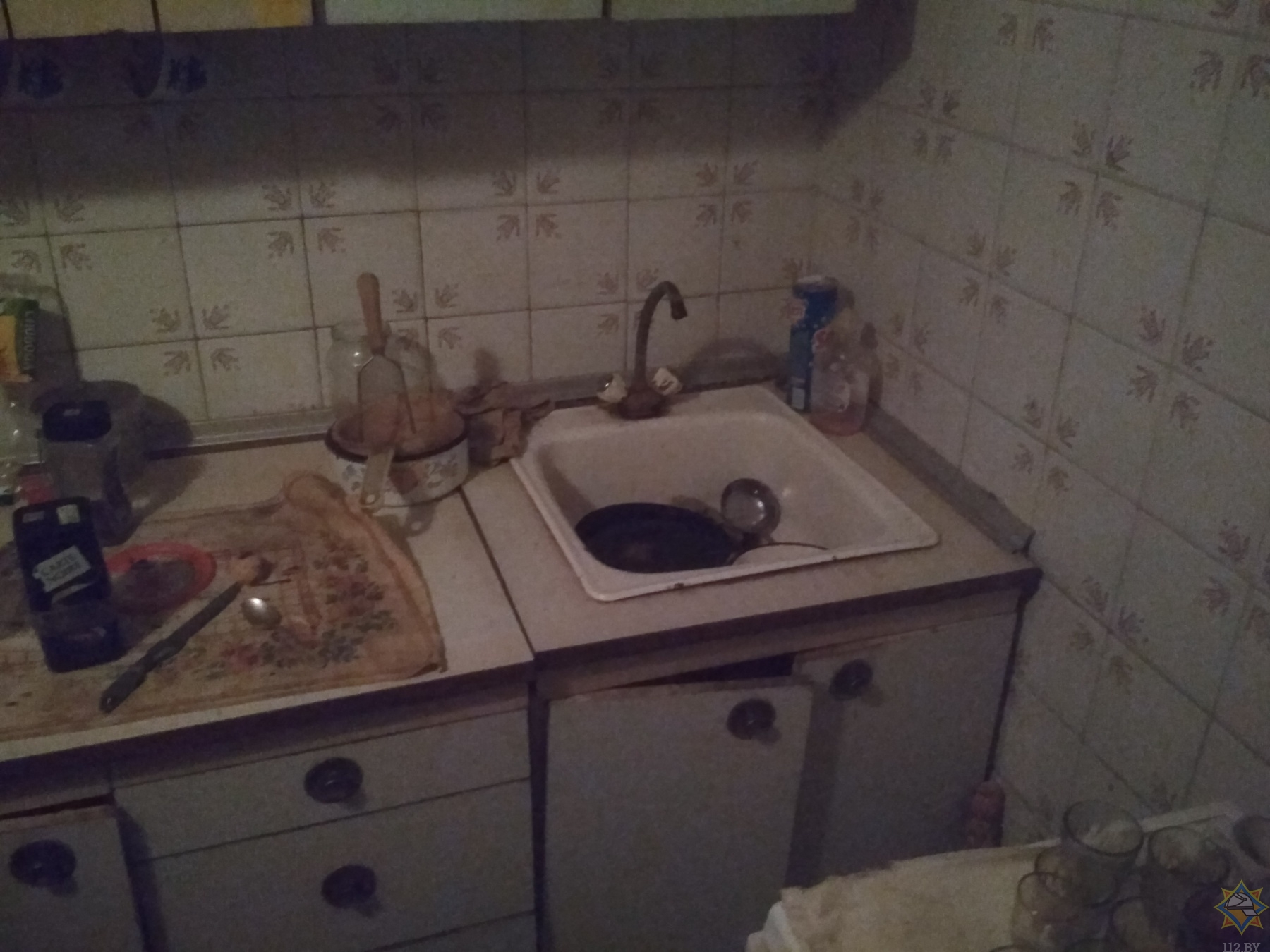 В Витебске из-за забытой на плите еды произошел пожар в многоэтажке