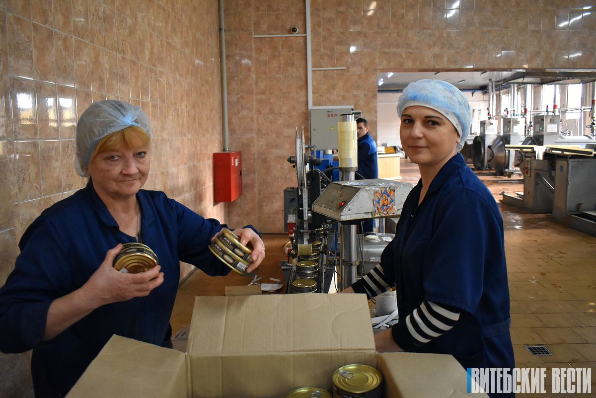 На продукцию "Браславрыбы" растет спрос в странах Средней Азии, а также на внутреннем рынке