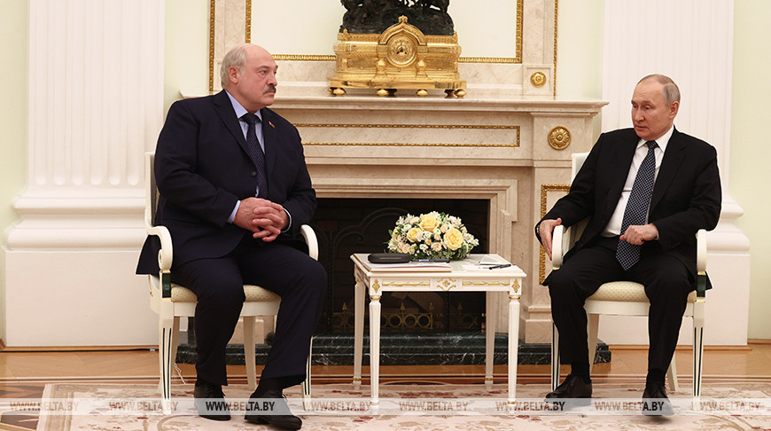 Александр Лукашенко на переговорах с Путиным: мы все преодолеем, надо немного времени