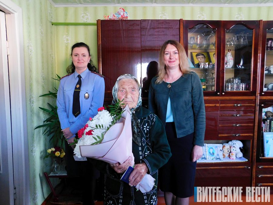 100 гадоў яшчэ не старасць, або Сакрэт даўгалецця жыхаркі Браслаўскага раёна Ніны Космач
