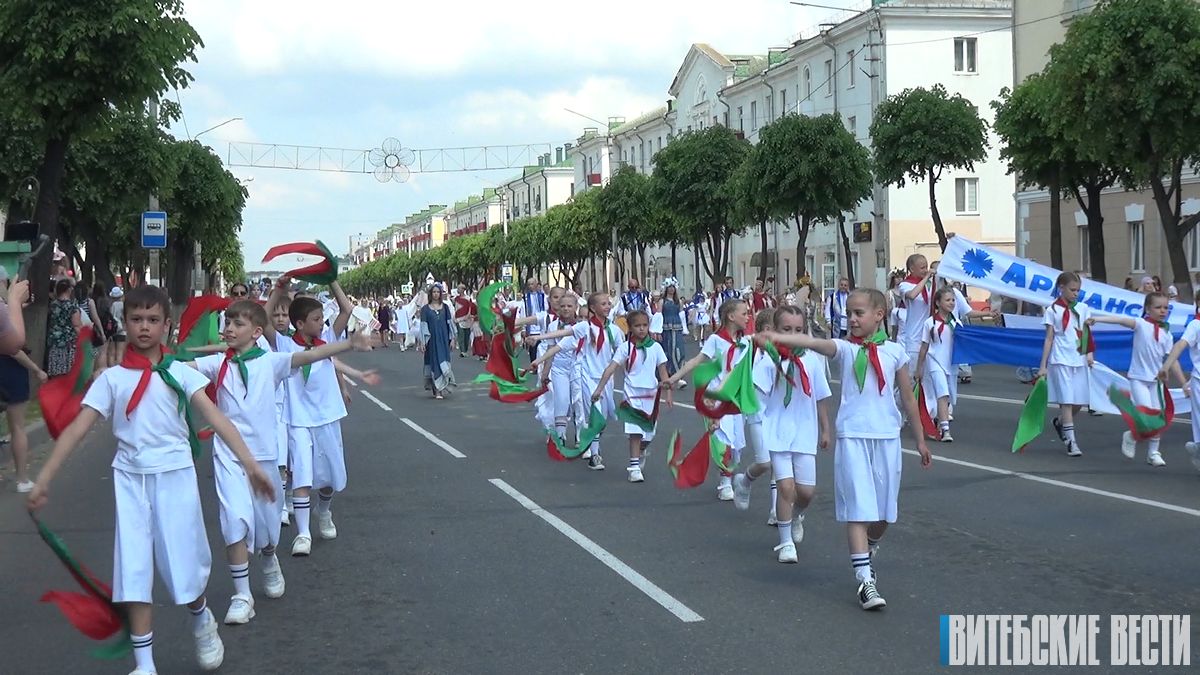Фестиваль льна прошел в Орше