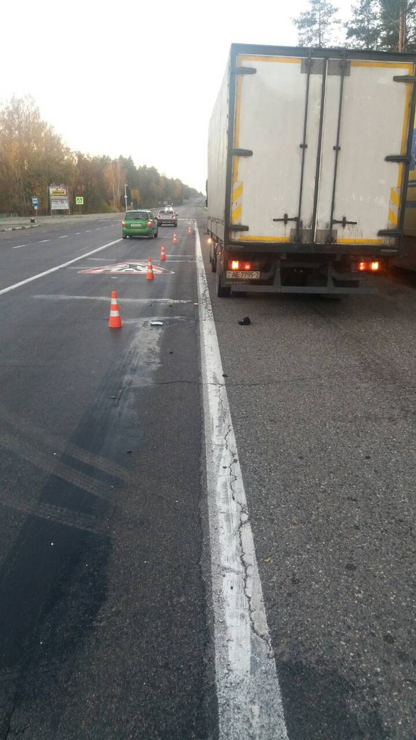 Под Витебском по пьяному пешеходу проехали два автомобиля