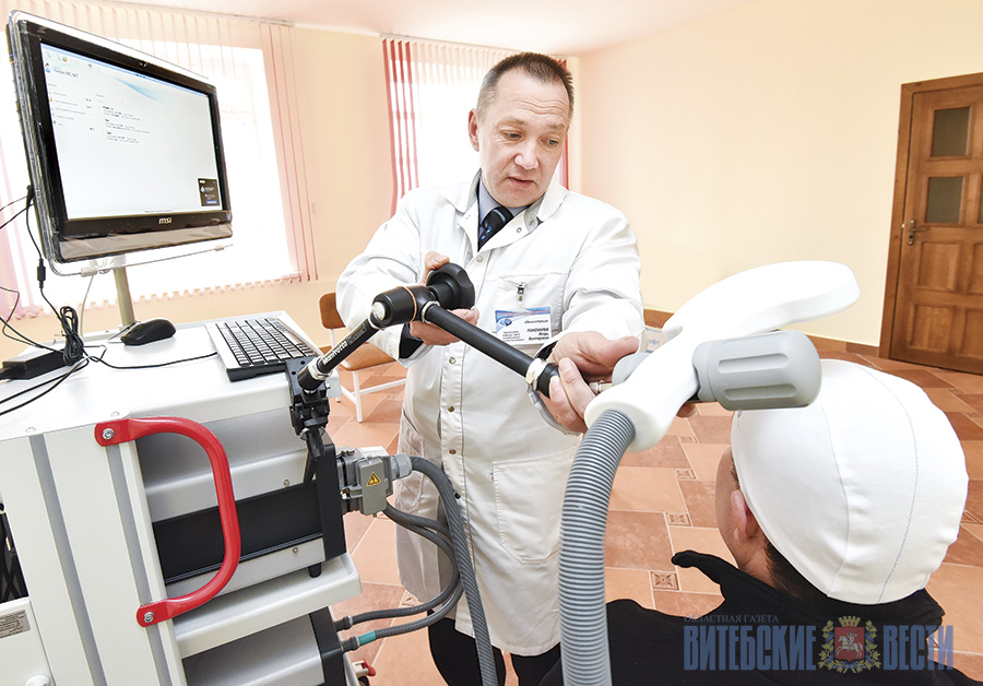 Метод транскраниальной магнитной стимуляции внедрили витебские медики для лечения психиатрических и неврологических заболеваний 