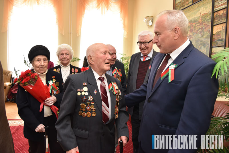 Николай Шерстнёв провел торжественный прием ветеранов ВОВ