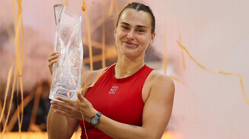 Соболенко впервые выиграла турнир WTA-1000 в Майами