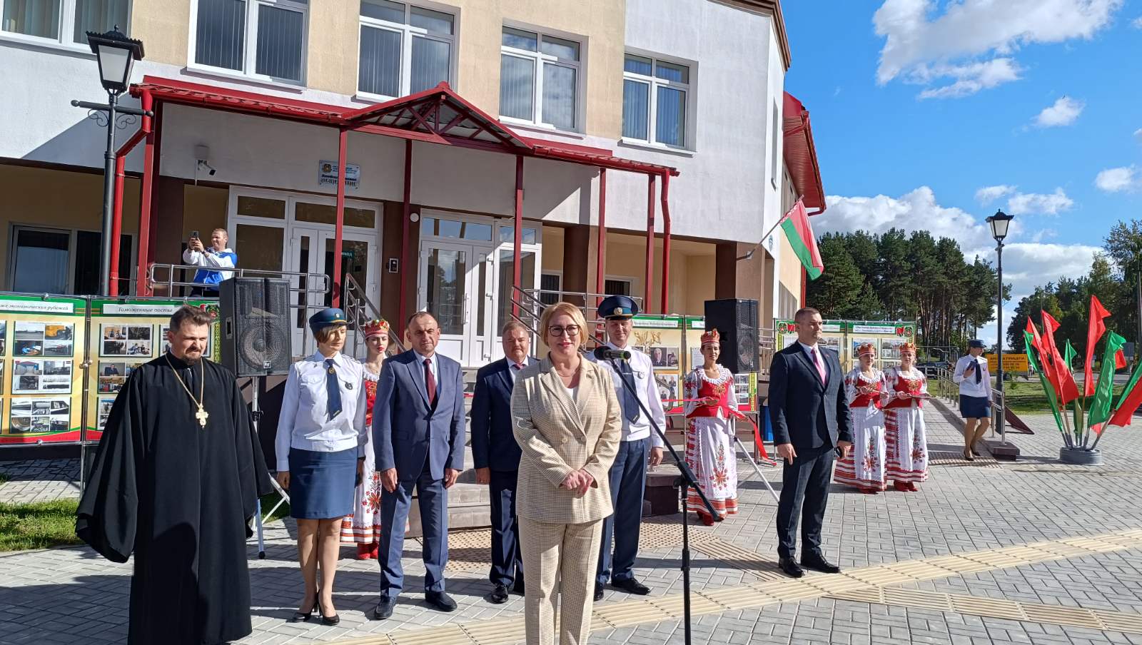 В Браславском районе открыли общежитие для сотрудников пункта пропуска «Урбаны»