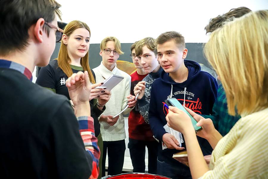 В Витебске прошел креатон для старшеклассников