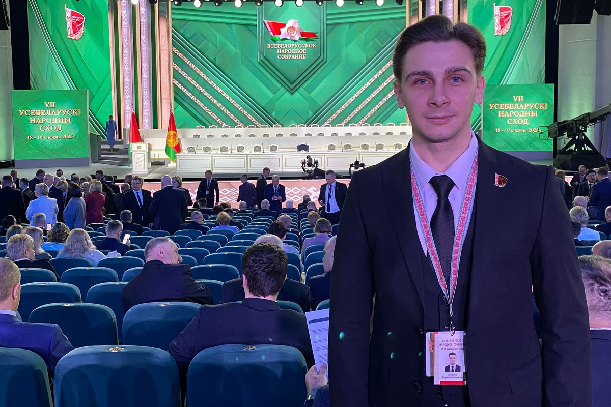 Владислав Мирончик: "В Беларуси молодым и трудолюбивым действительно открываются большие перспективы"