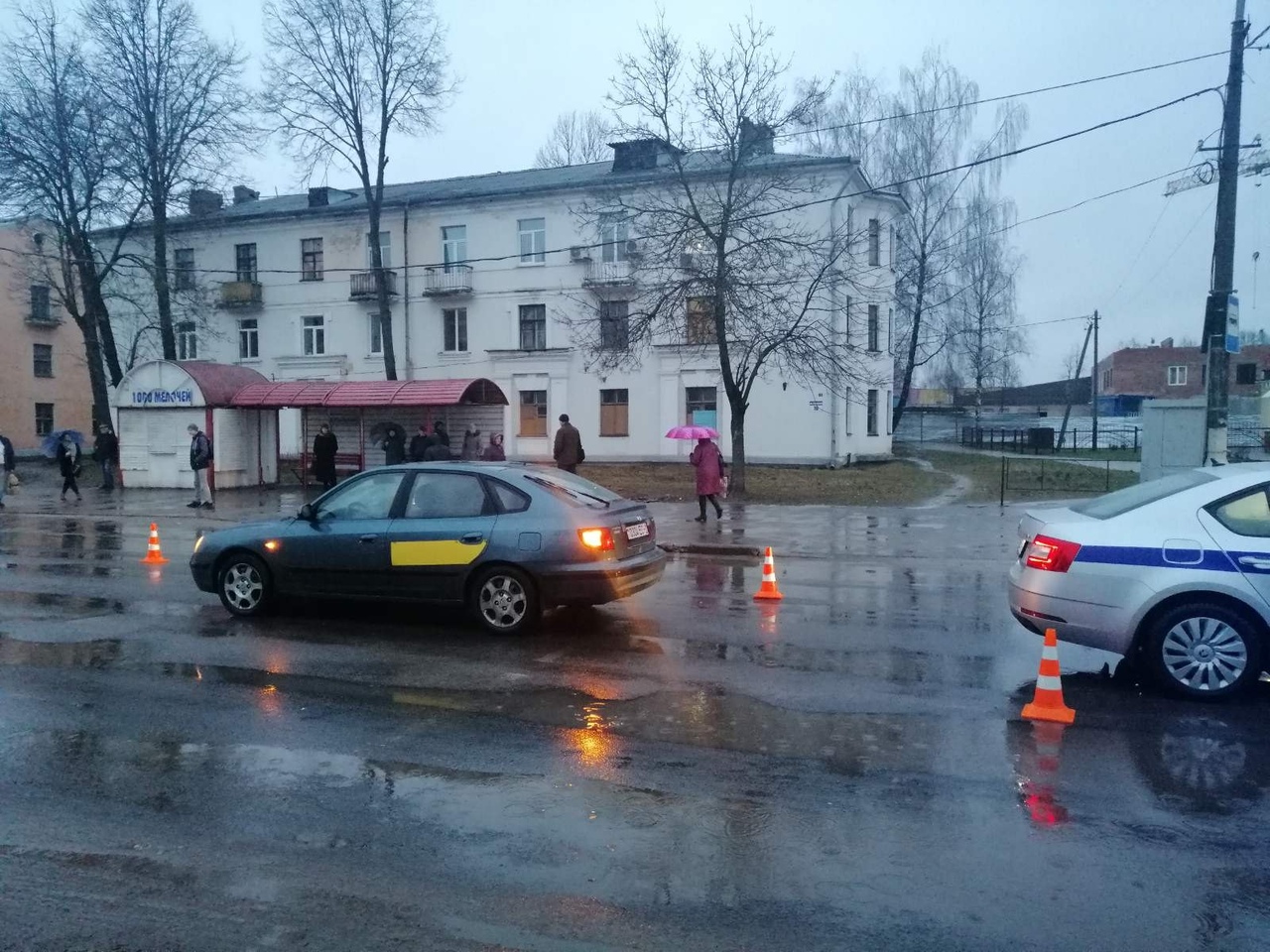 В Витебске одновременно произошло несколько ДТП, травмированы пешеходы