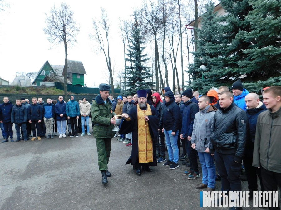 180 юношей из Витебской области пополнили ряды Вооруженных Сил нашей страны