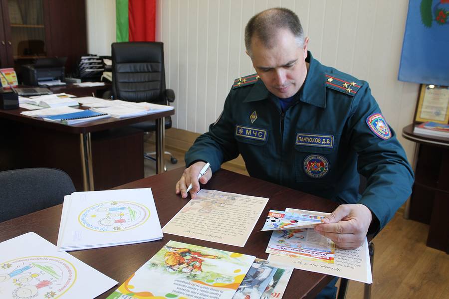 Письма с сюрпризом от МЧС получат юные участники конкурса «Я б в спасатели пошёл»