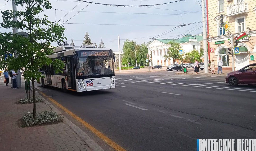 Об открытии в Витебске в ближайшее время новых маршрутов автобусов, трамваев и троллейбусов