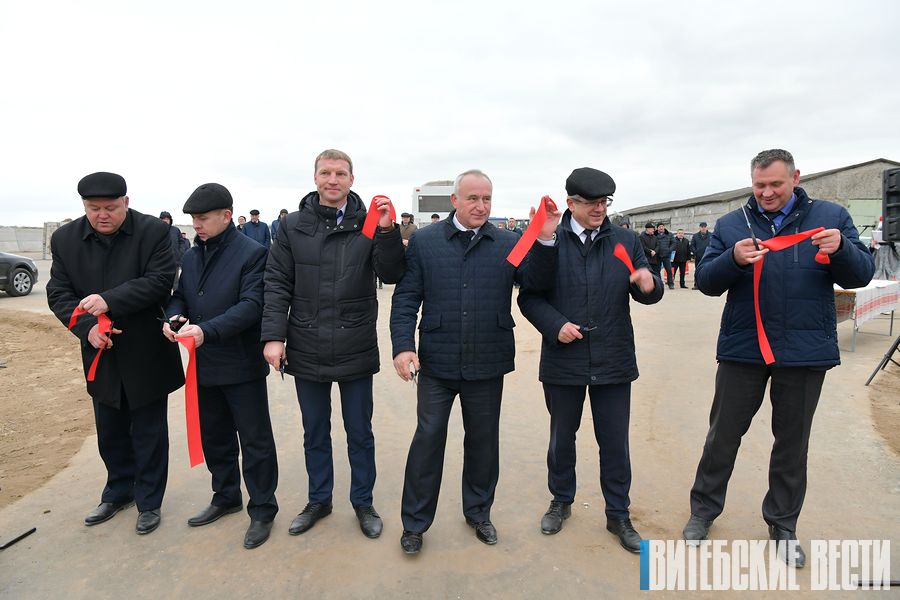 В Толочинском и Оршанском районах открылись новые животноводческие объекты