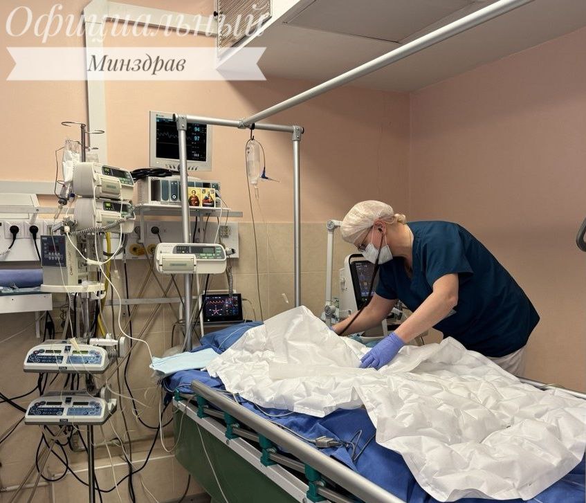 Одна из женщин, пострадавших на пожаре в ТЦ «Беларусь» Витебска, доставлена в Республиканский ожоговый центр 