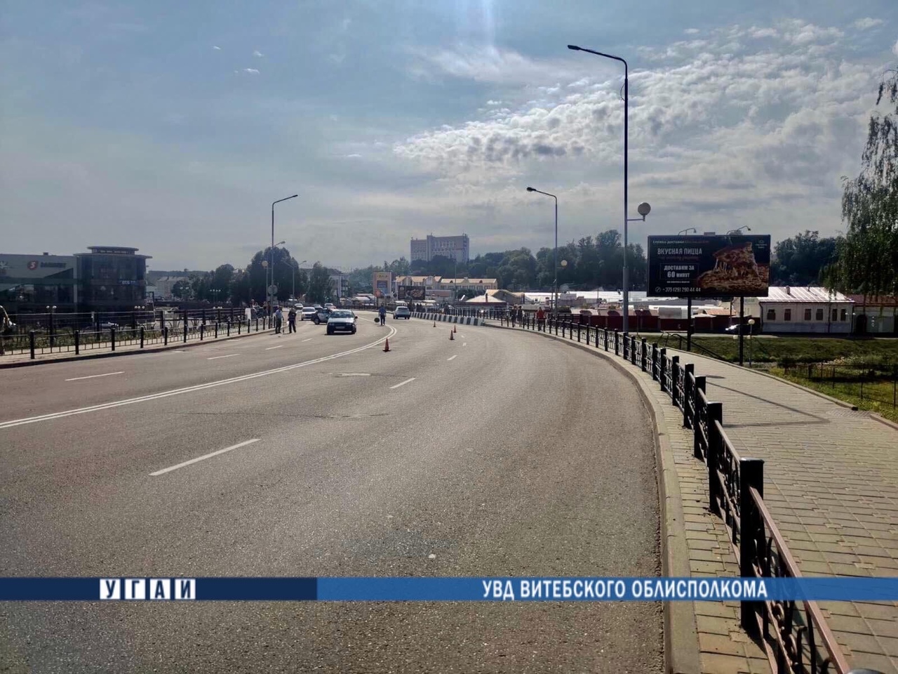 В Орше неопытный водитель сбил пожилую женщину