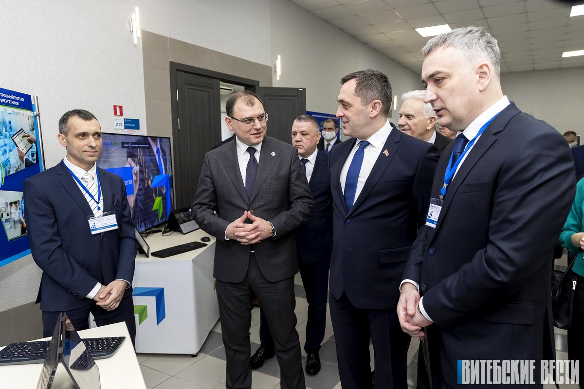 Александр Субботин и Виктор Каранкевич посетили учебный центр РУП «Витебскэнерго»