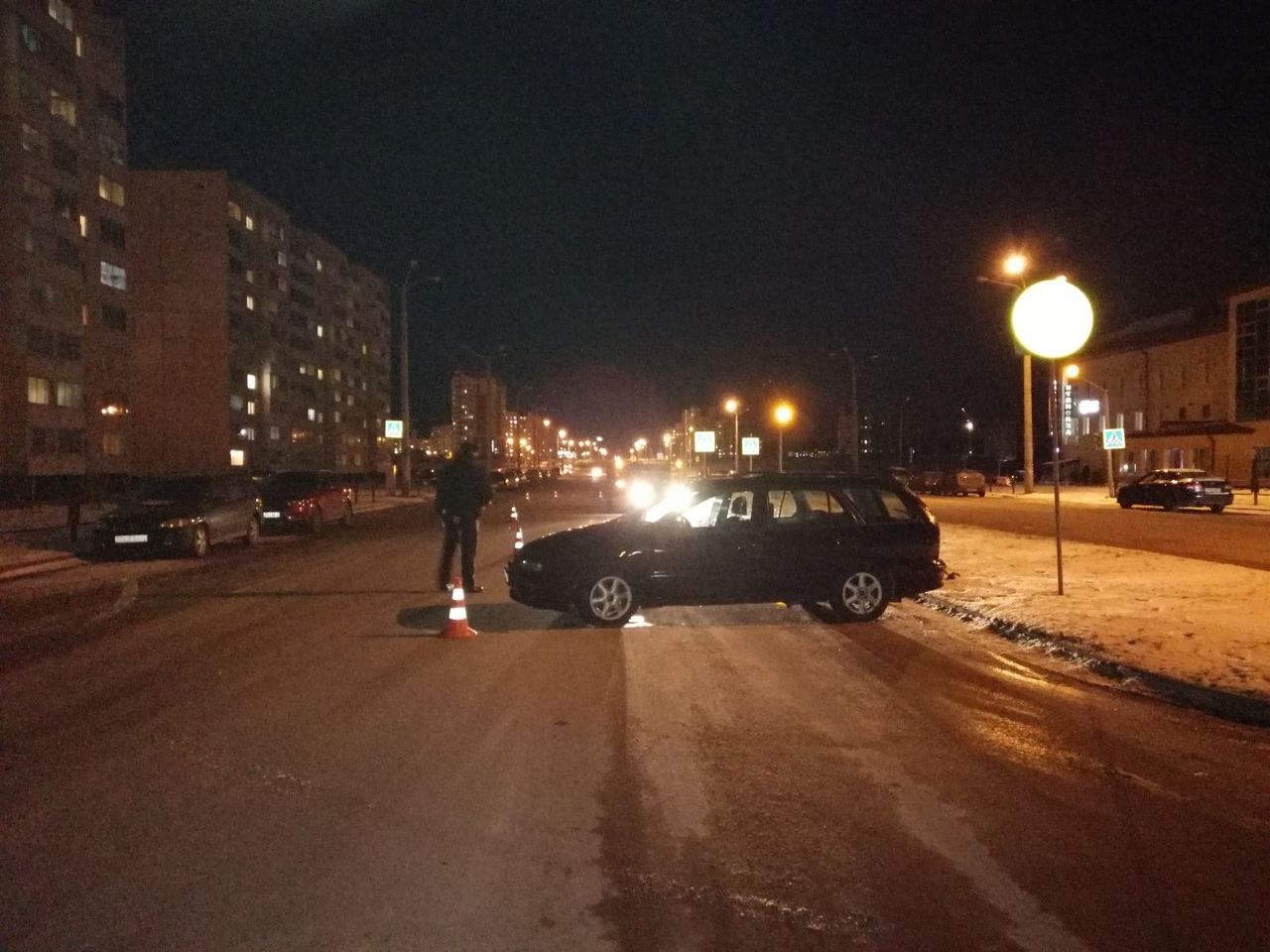В Витебске на переходе иномарка сбила девушку, пострадавшей потребовалась госпитализация