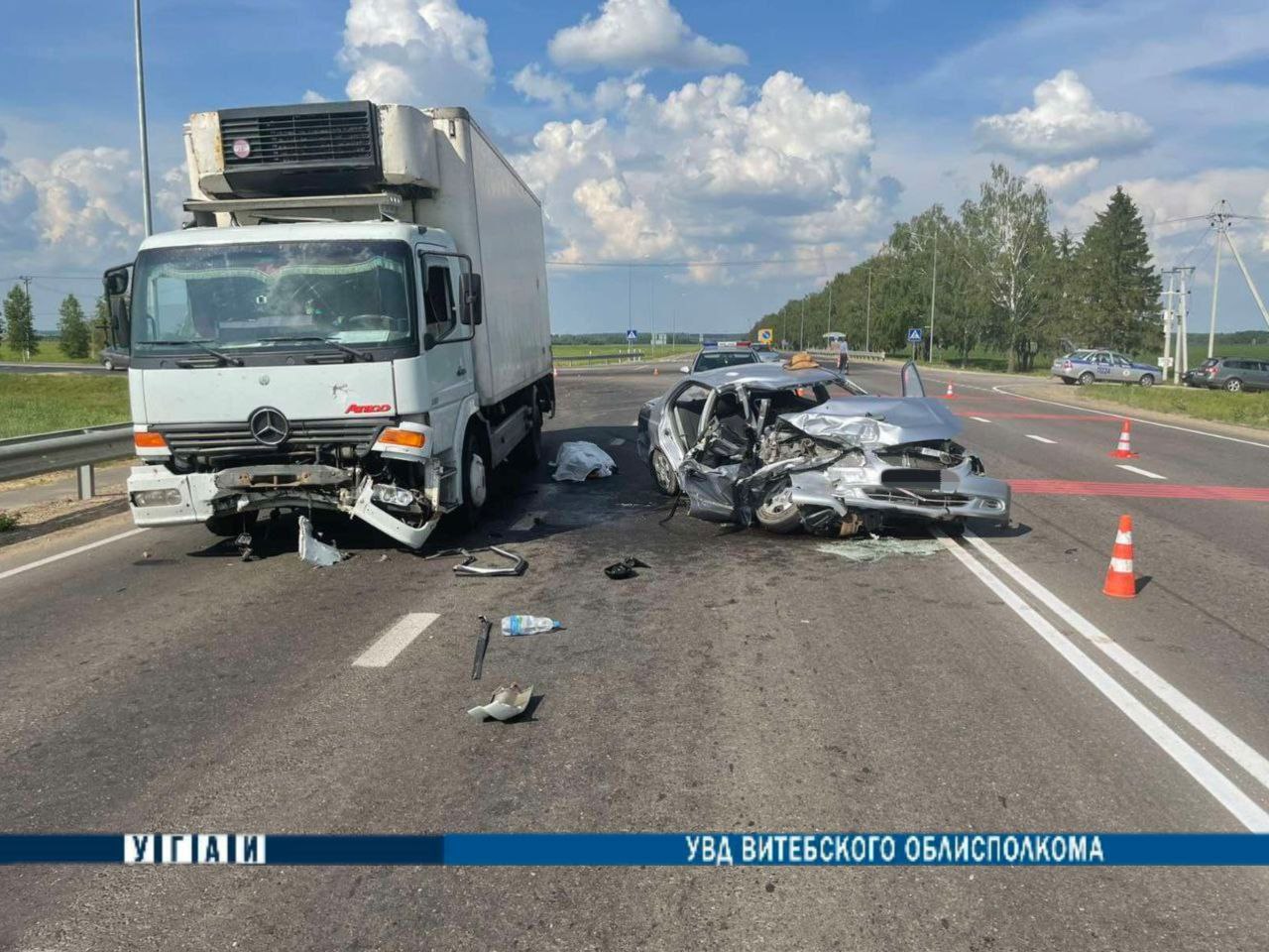 Авария в Оршанском районе: погибла 71-летняя пассажирка
