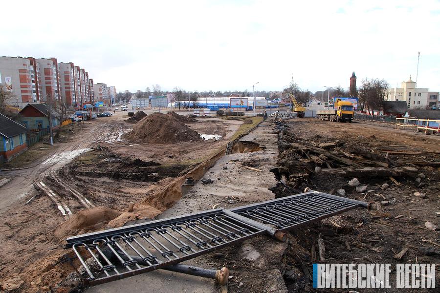 В Витебске по ул. Титова перекроют движение в связи с реконструкцией путепровода «Полоцкий»