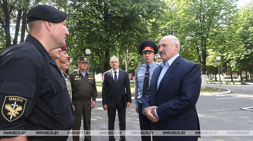 Лукашенко убежден в правильности курса на создание надежной системы нацбезопасности