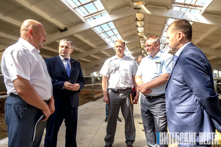 Министр сельского хозяйства и продовольствия Беларуси посетил агропромышленное объединение созданное на базе ОАО «Витебский мясокомбинат»