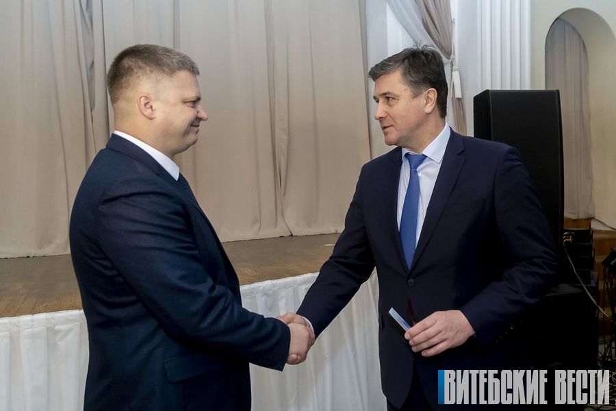 Алексей Героев возглавил администрацию Железнодорожного района Витебска 