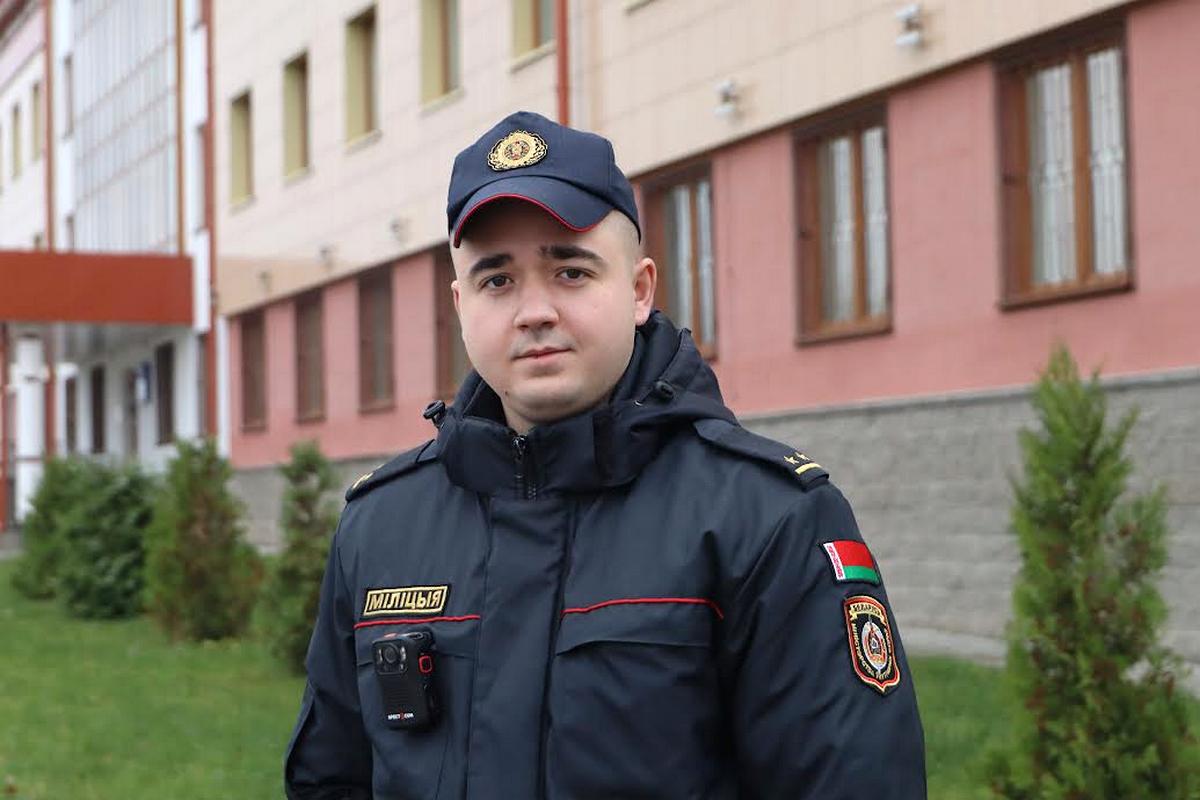 "Ради таких моментов я служу": Участковый инспектор Октябрьского РОВД Витебска рассказал, за что любит свою профессию 