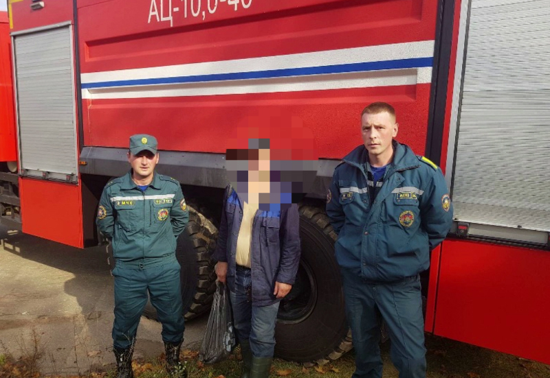 В Полоцком районе спасатели помогли пенсионеру, заблудившемуся в лесу