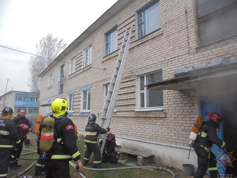 Две пенсионерки травмированы на пожаре в Полоцком районе