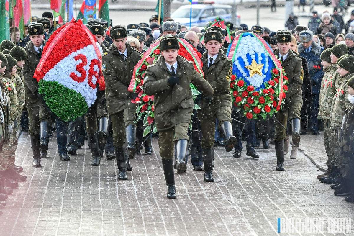 В Витебске отметили День памяти воинов-интернационалистов