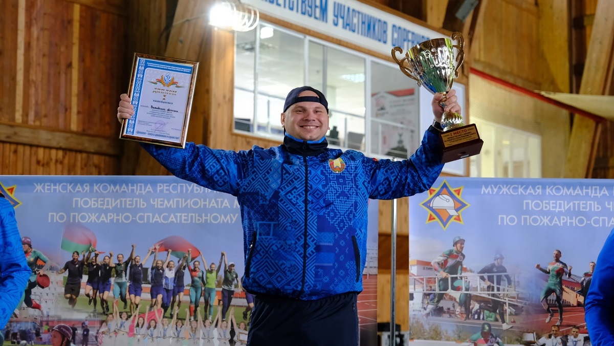 Команда Витебской области впервые стала абсолютным чемпионом среди девушек и юношей по пожарно-спасательному спорту на республиканских соревнованиях