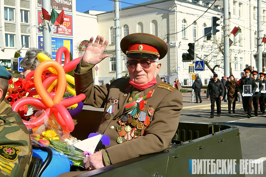 В Витебске отпраздновали День Победы (фото и видео)