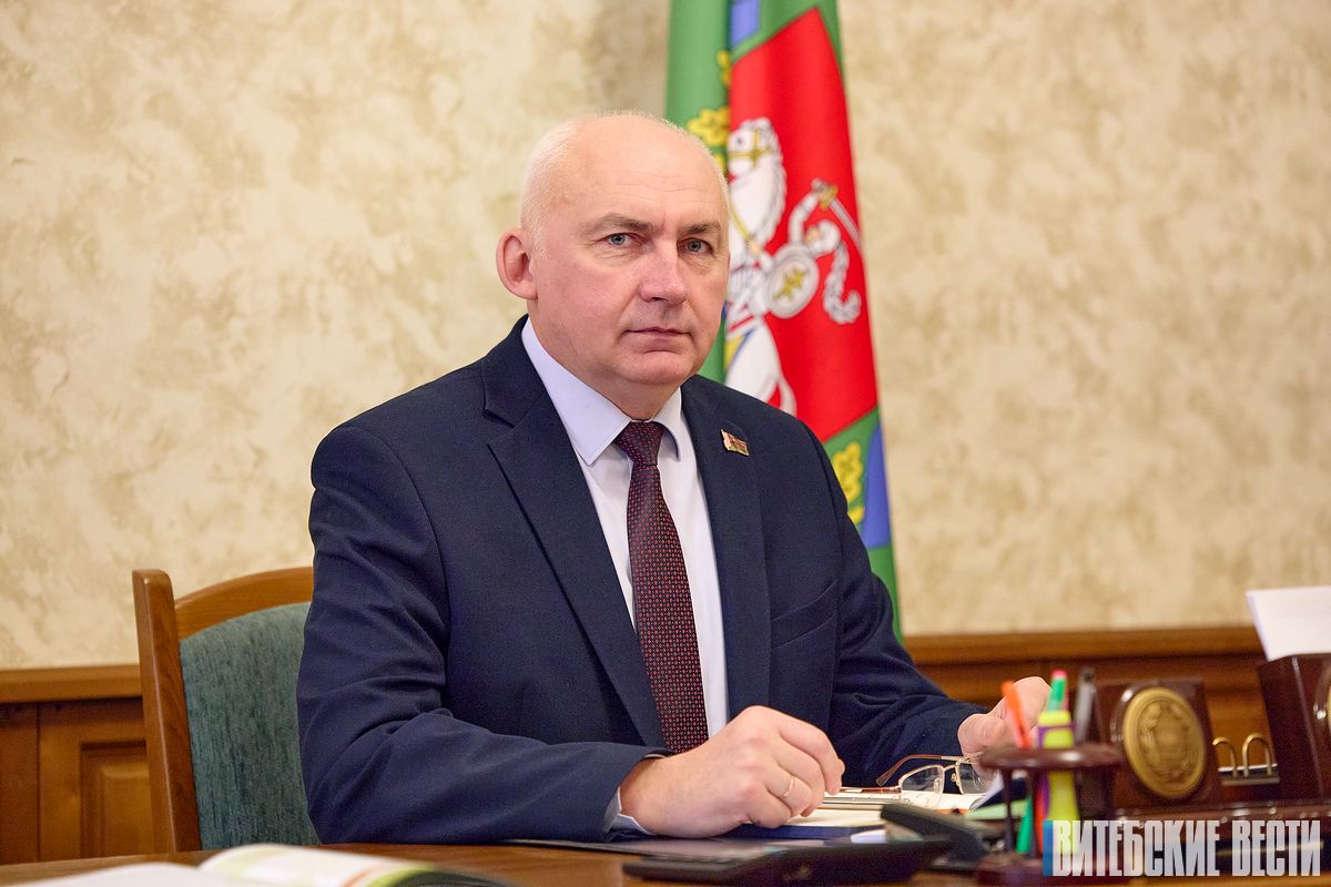 Геннадий Сабынич: "В 2024 году достигнут лучший показатель по среднему надою на корову в хозяйствах Витебской области"