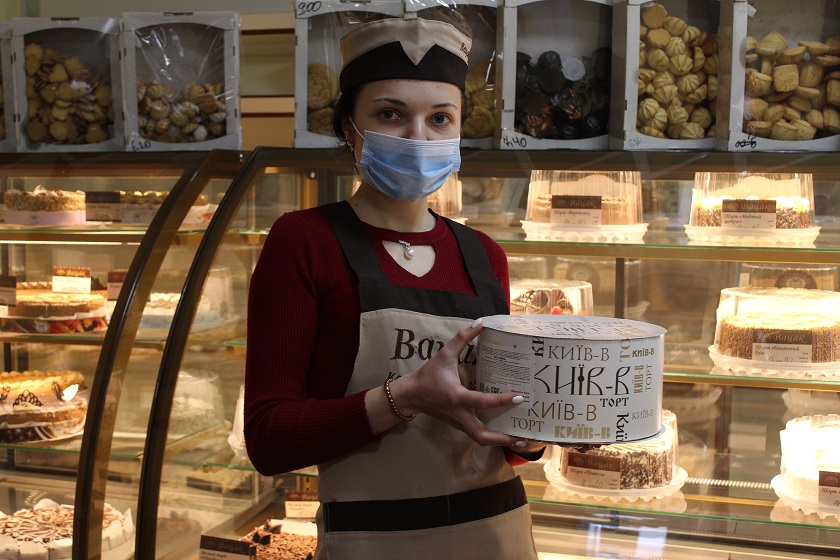 У Бешанковічах з’явіўся магазін кандытарскага дома «Вацак»